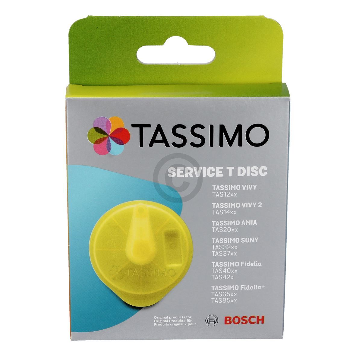 Original Service Tdisc Tassimo Reinigung Bosch Siemens 17001490