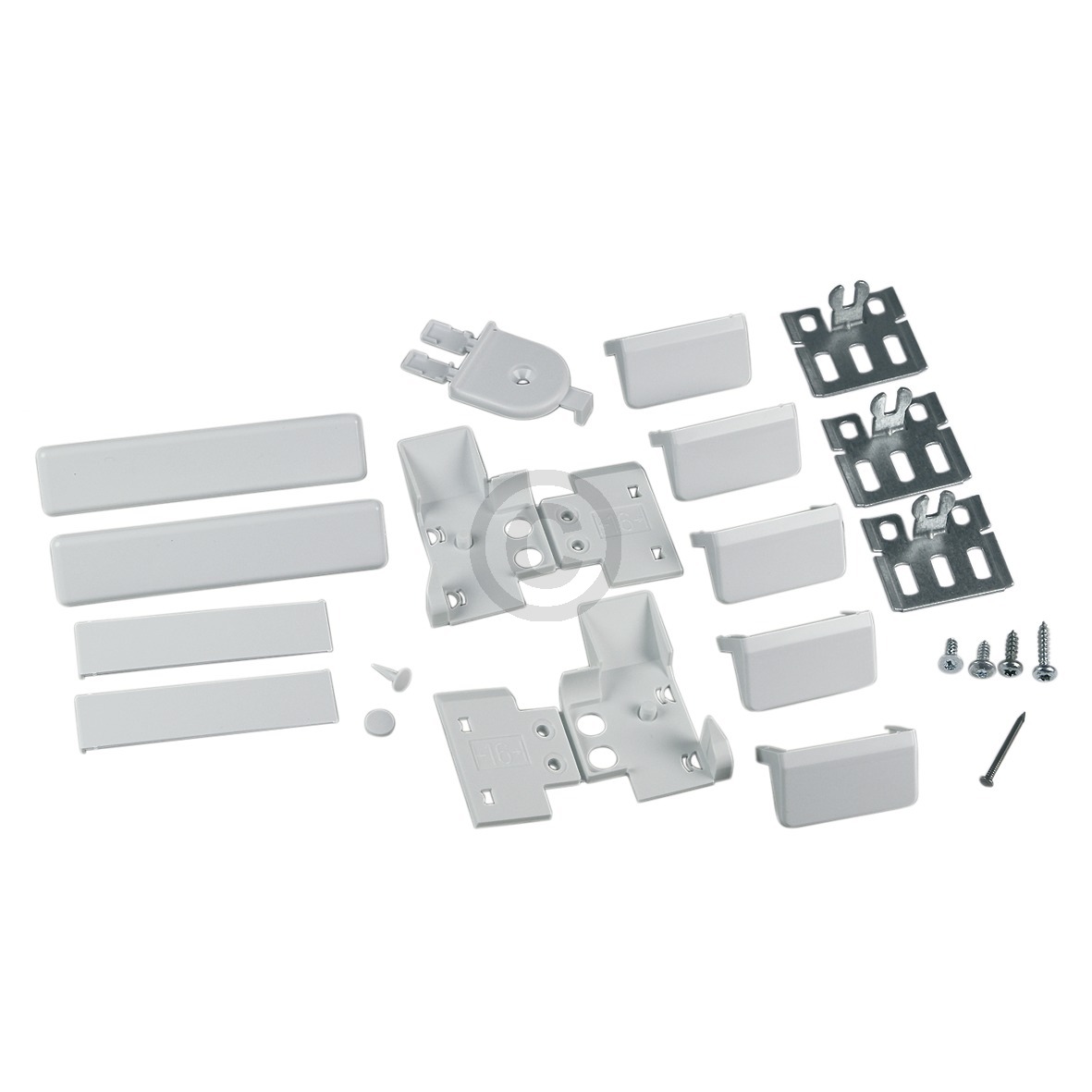 Befestigungssatz Flachscharnier Original Bosch Siemens Kuhlschrank